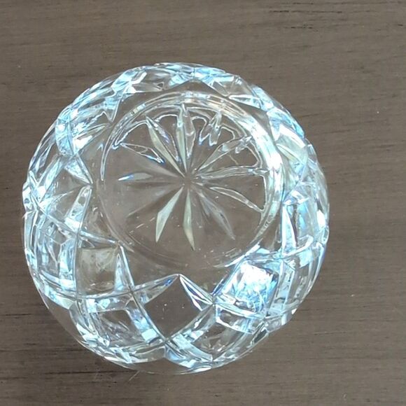 Vintage Clear Glass Pear Shaped Jam Jar Condiment Serving Dish with Spoon - Picture 7 of 10